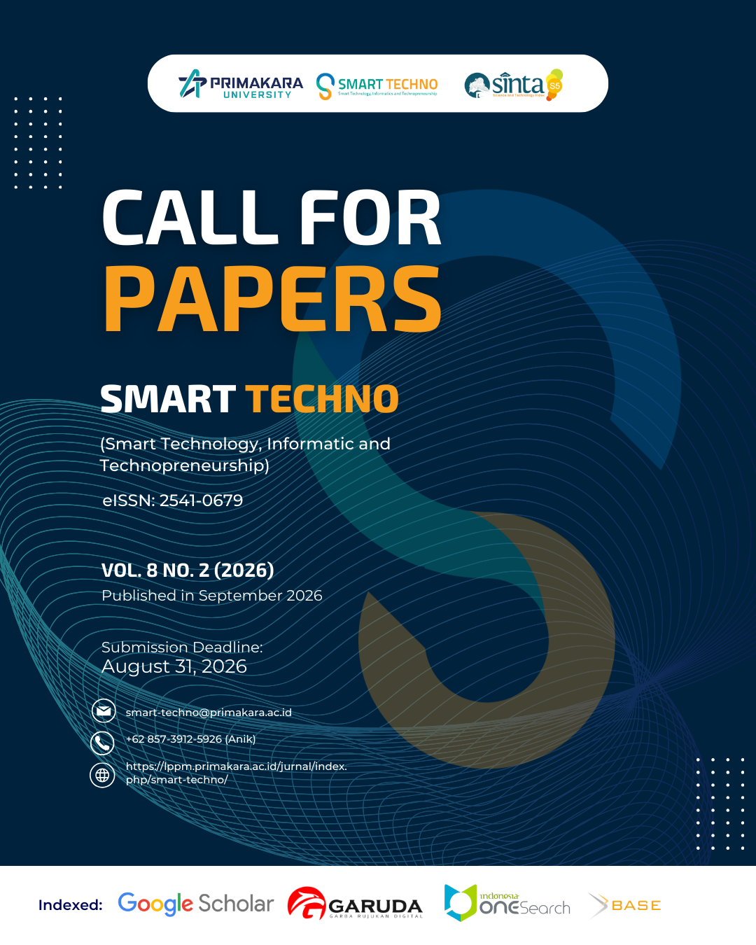 Open Call for Paper Smart Techno